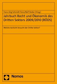 Produktbild: Jahrbuch Recht und &Ouml;konomik des Dritten Sektors 2009/2010 (R&Ouml;DS)