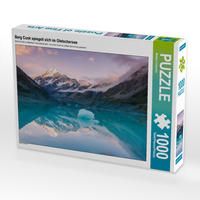 Produktbild: CALVENDO Puzzle Berg Cook spiegelt sich im Gletschersee 1000 Teile Lege-Gr&ouml;&szlig;e 640 x 480 cm Foto-Puzzle Bild von Matteo Colombo