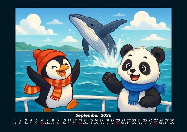 Produktbild: Pico & Pippin in Australien 2026 Fotokalender DIN A4