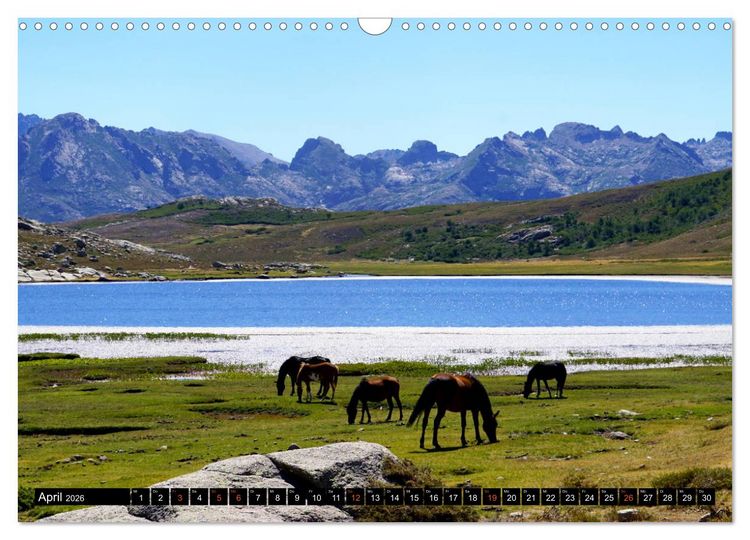 Produktbild: Korsikas wilder Norden. GR20 Impressionen (Wandkalender 2026 DIN A3 quer), CALVENDO Monatskalender