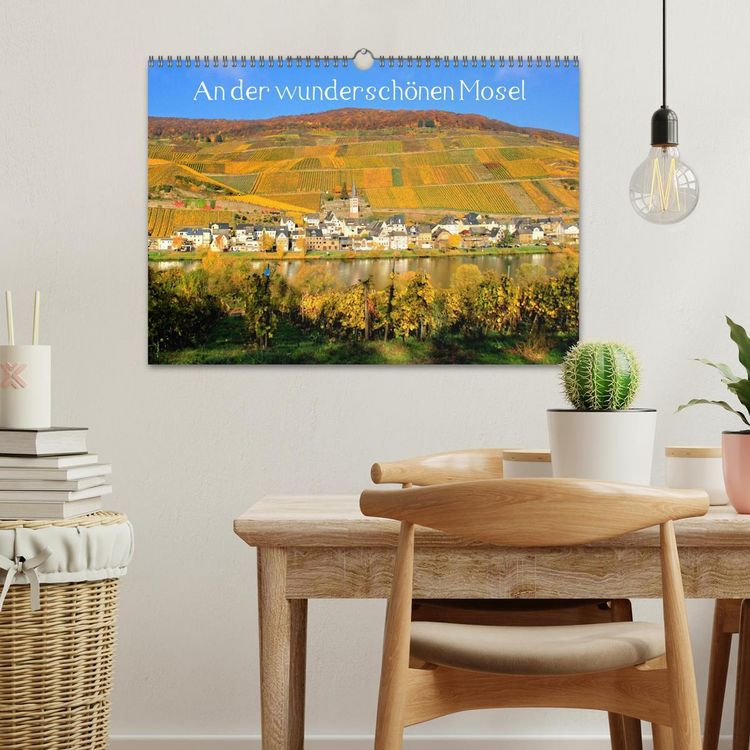 Produktbild: An der wundersch&ouml;nen Mosel (Wandkalender 2026 DIN A3 quer), CALVENDO Monatskalender