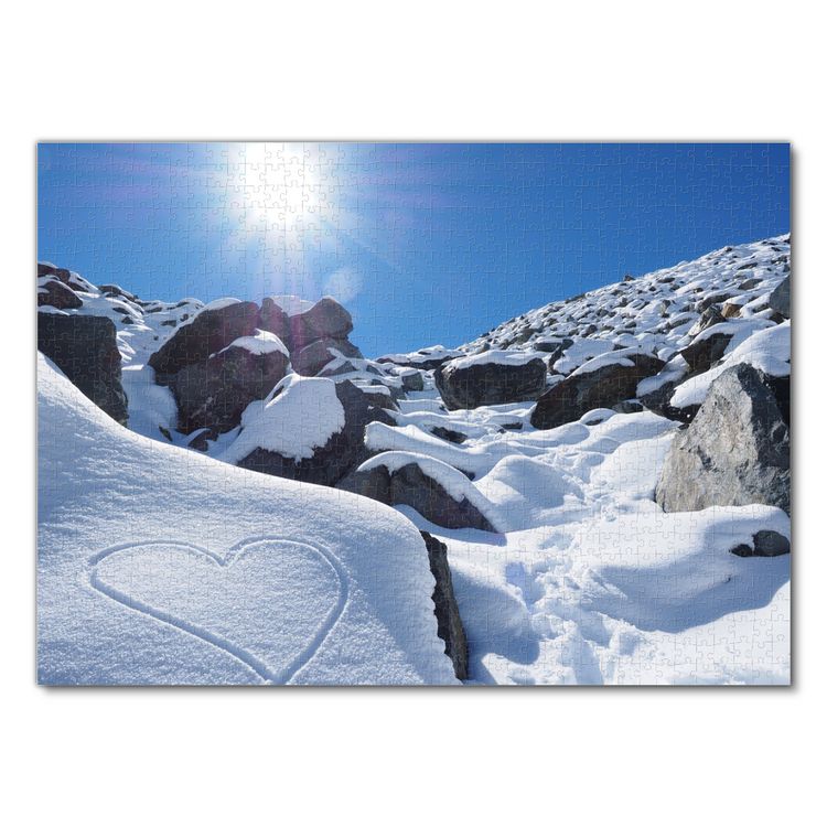 Produktbild: Lais Puzzle Sonne Schnee Harz 1000 Teile