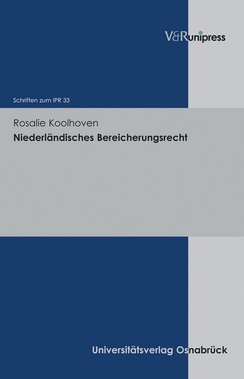 Produktbild: Niederl&auml;ndisches Bereicherungsrecht