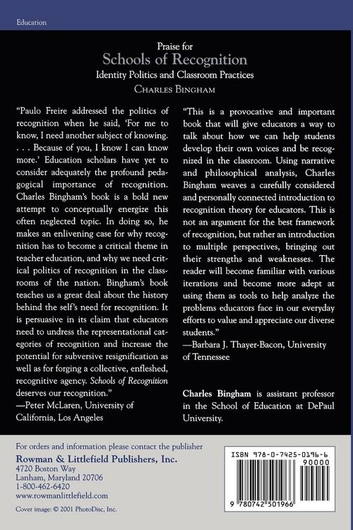 Produktbild: Schools of Recognition