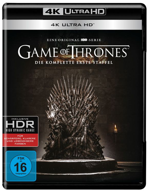 Produktbild: Game of Thrones - Staffel 1 (4 Blu-rays 4K Ultra HD)