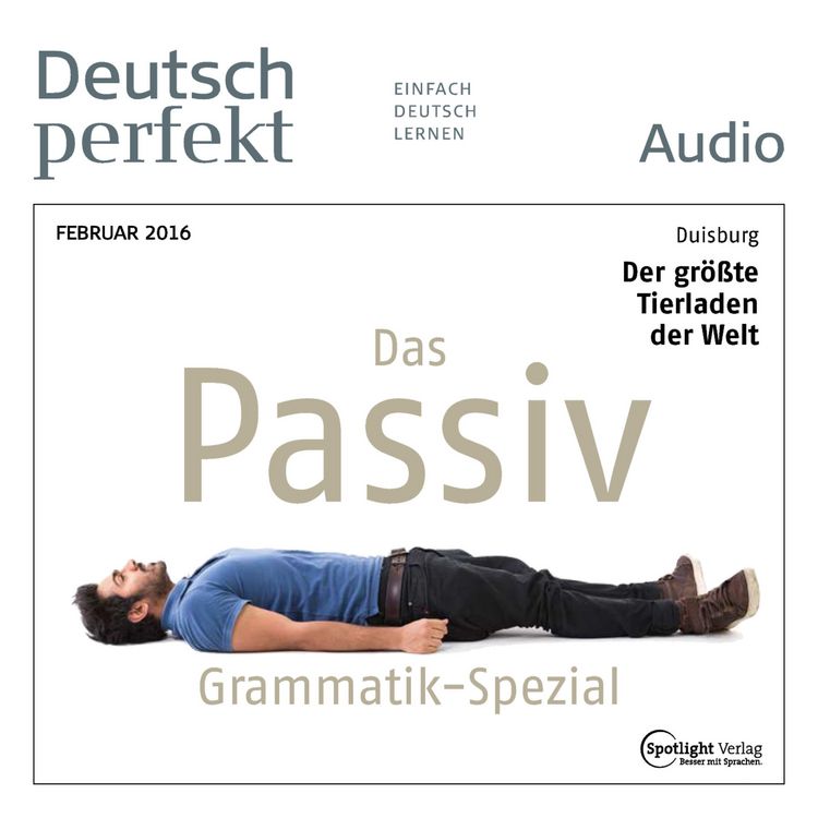 Produktbild: Deutsch lernen Audio - Das Passiv