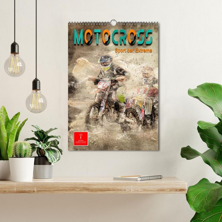 Produktbild: Motocross - Sport der Extreme (Wandkalender 2026 DIN A3 hoch), CALVENDO Monatskalender