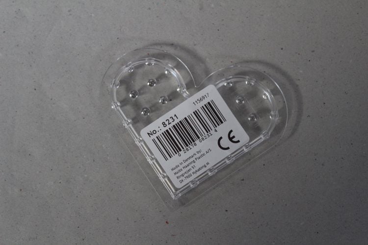 Produktbild: hama Stiftplatte Herz f&uuml;r Maxi-Perlen transparent