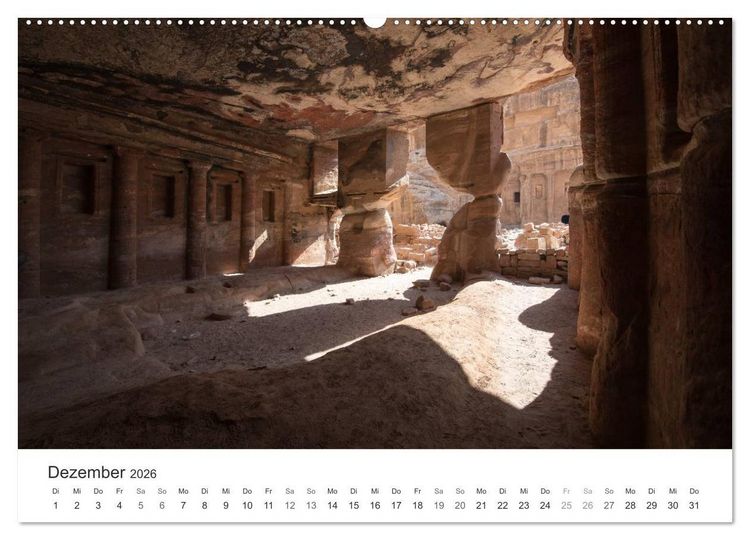 Produktbild: Jordanien - ein Land faszinierender Sch&ouml;nheit (hochwertiger Premium Wandkalender 2026 DIN A2 quer), Kunstdruck in Hochglanz