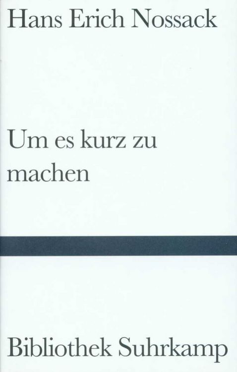 Produktbild: Um es kurz zu machen