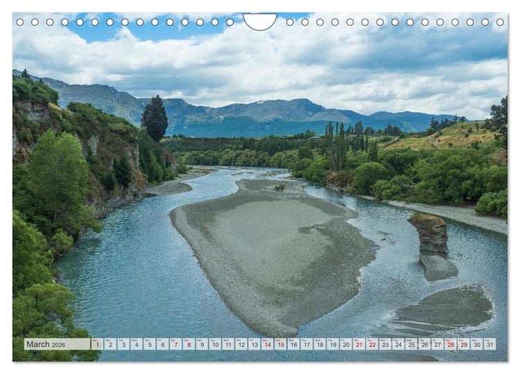Produktbild: Breathtaking New Zealand (Wall Calendar 2026 DIN A4 landscape), CALVENDO 12 Month Wall Calendar