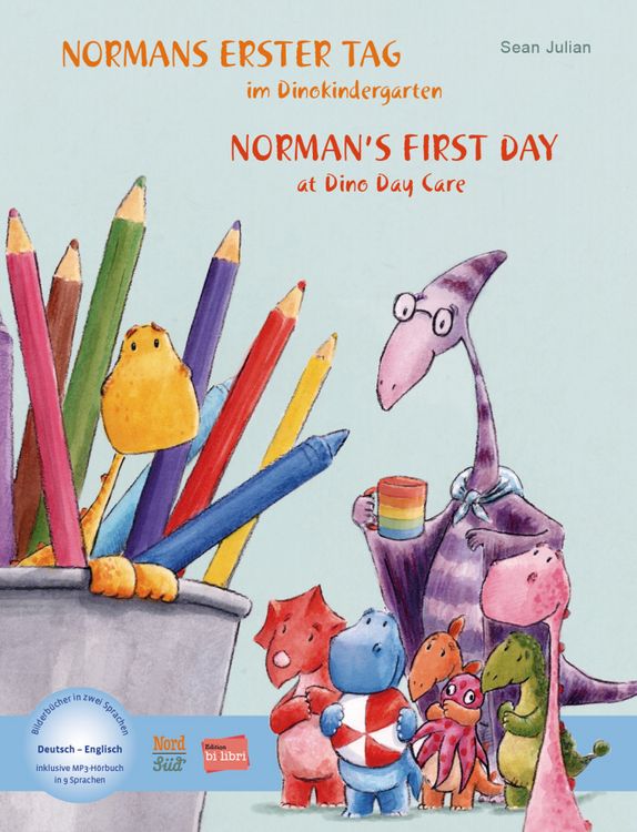 Produktbild: Normans erster Tag im Dinokindergarten (Deutsch-Englisch)
