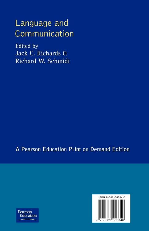 Produktbild: Language and Communication