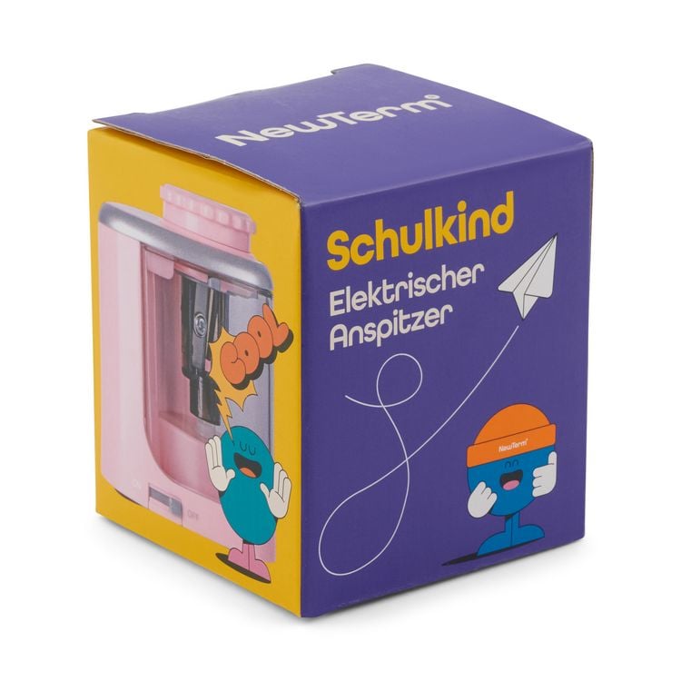 Produktbild: Anspitzer elektrisch, rose