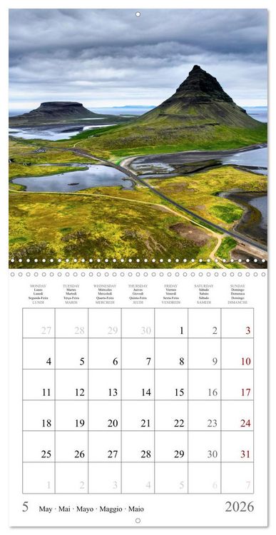Produktbild: Iceland, Road Trip (Wall Calendar 2026 12 &times; 12 Inch) CALVENDO 12 Month Wall Calendar