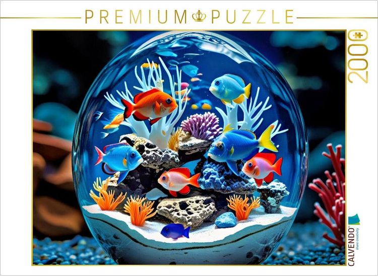 Produktbild: CALVENDO Puzzle Stille Wasser sind voller Leben. | 2000 Teile Lege-Gr&ouml;&szlig;e 90x67cm Foto-Puzzle f&uuml;r gl&uuml;ckliche Stunden