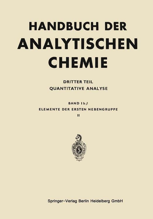 Produktbild: Elemente der Ersten Nebengruppe