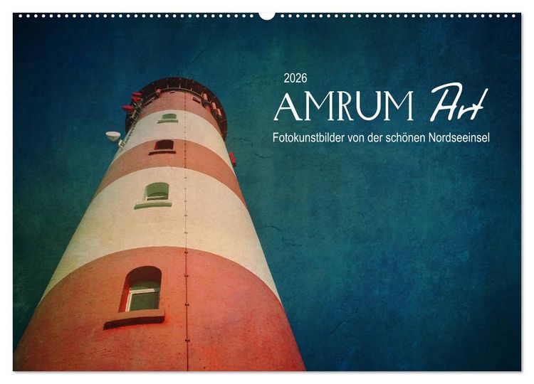 Produktbild: AMRUM Art (Wandkalender 2026 DIN A2 quer), CALVENDO Monatskalender