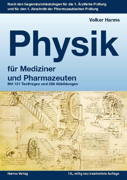 Produktbild: Physik: ein kurzgefasstes Lehrbuch f&uuml;r Mediziner und Pharmazeuten
