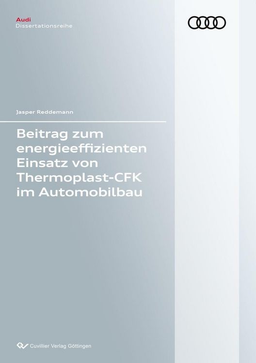 Produktbild: Beitrag zum energieeffizienten Einsatz von Thermoplast-CFK im Automobilbau