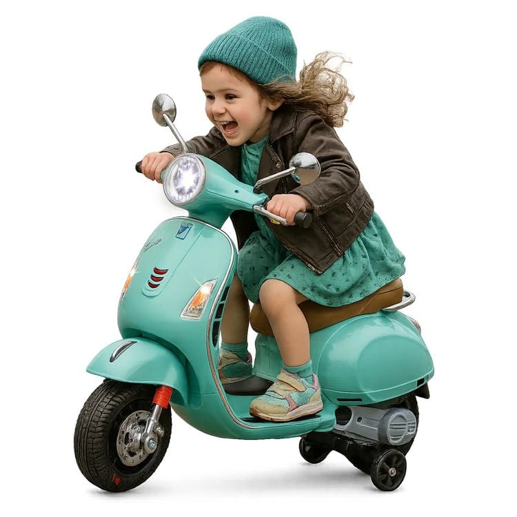 Produktbild: Ride-on Vespa GTS 125 mintgr&uuml;n Li-Power 12.6