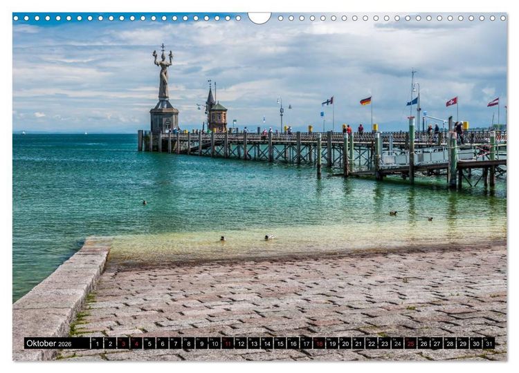 Produktbild: Kulturlandschaft Bodensee - Teil II (Wandkalender 2026 DIN A3 quer), CALVENDO Monatskalender