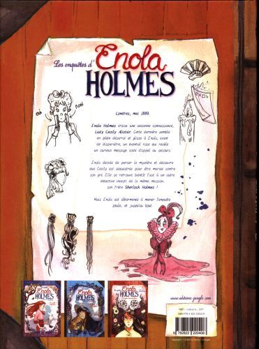 Produktbild: Les enqu&ecirc;tes d'Enola Holmes