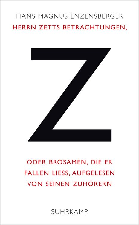 Produktbild: Herrn Zetts Betrachtungen, oder Brosamen, die er fallen lie&szlig;, aufgelesen von seinen Zuh&ouml;rern