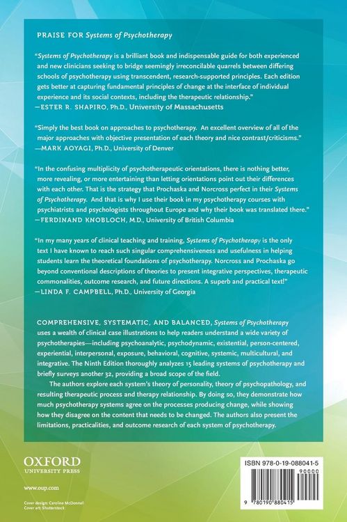 Produktbild: Systems of Psychotherapy
