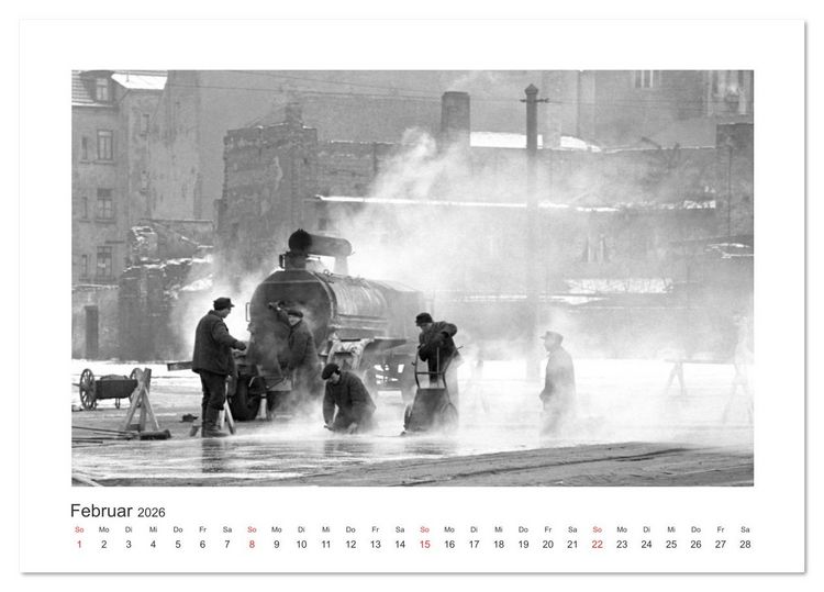 Produktbild: Leipzig : Fotografien von Karl Heinz Mai (1920-1964) (Tischkalender 2026 DIN A5 quer), CALVENDO Monatskalender