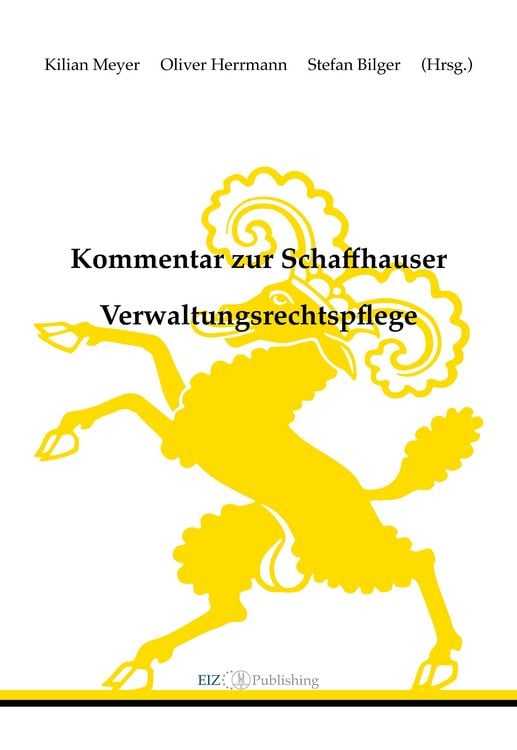 Produktbild: Kommentar zur Schaffhauser Verwaltungsrechtspflege