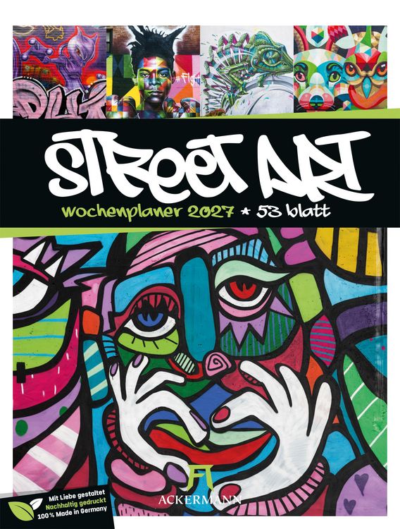 Produktbild: Street Art Wochenplaner Kalender 2027