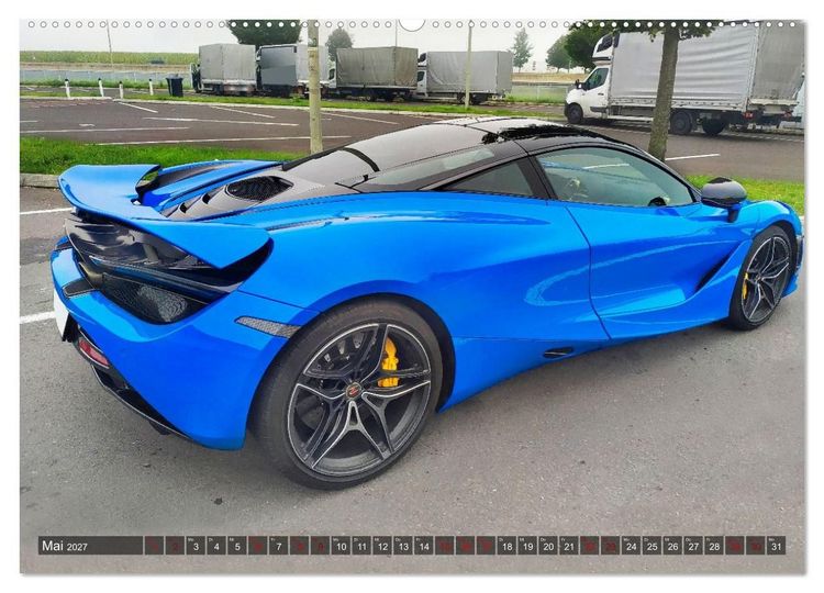 Produktbild: Muscle Cars, Geschwindigkeit und Leidenschaft (Wandkalender 2027 DIN A2 quer), CALVENDO Monatskalender
