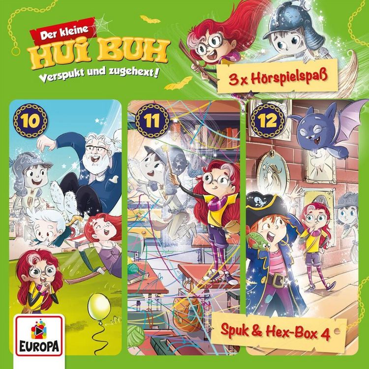 Produktbild: Der kleine Hui Buh: Spuk und Hex-Box 4 (Folgen 10-12)