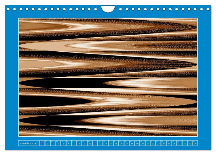 Produktbild: Art abstrait et contemporain (Calendrier mural 2026 DIN A4 vertical), CALVENDO calendrier mensuel