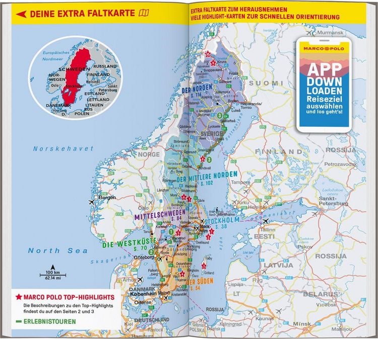 Produktbild: MARCO POLO Reisef&uuml;hrer Schweden