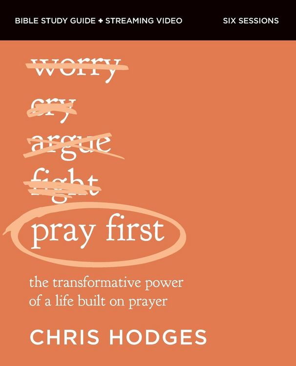 Produktbild: Pray First Bible Study Guide plus Streaming Video