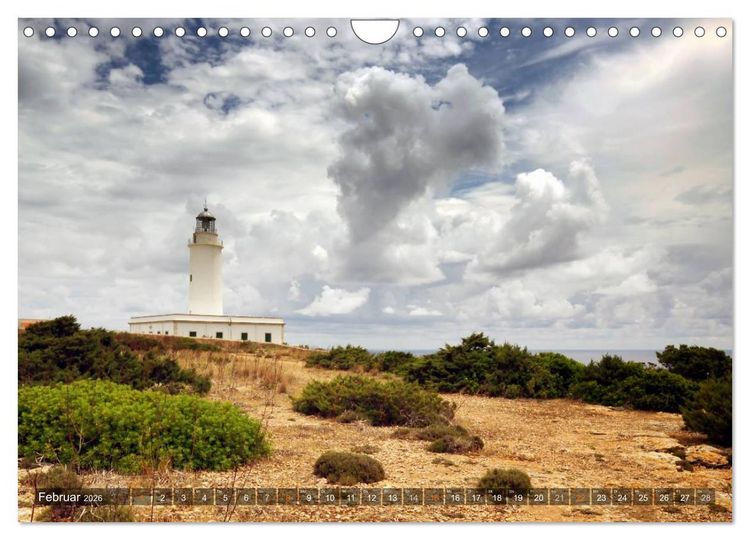 Produktbild: Formentera - Karibik im Mittelmeer (Wandkalender 2026 DIN A4 quer), CALVENDO Monatskalender