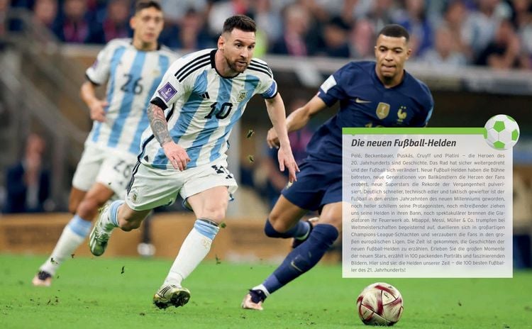 Produktbild: 100 Top-Fu&szlig;baller - Die besten Spieler des 21. Jahrhunderts