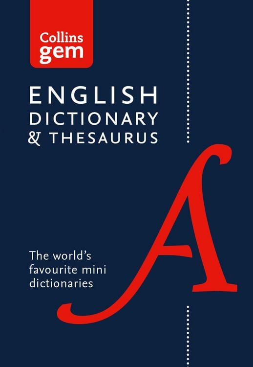 Produktbild: English Gem Dictionary and Thesaurus