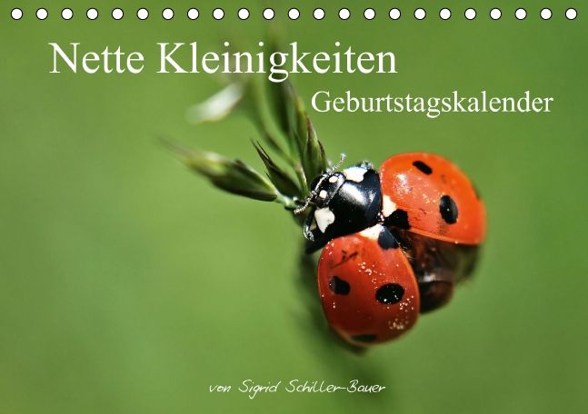 Produktbild: Geburtstagskalender "Nette Kleinigkeiten" (Tischkalender immerw&auml;hrend DIN A5 quer)