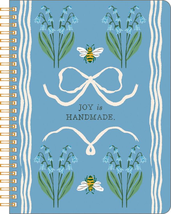 Produktbild: Spiral Notebook: Joy Is Handmade.