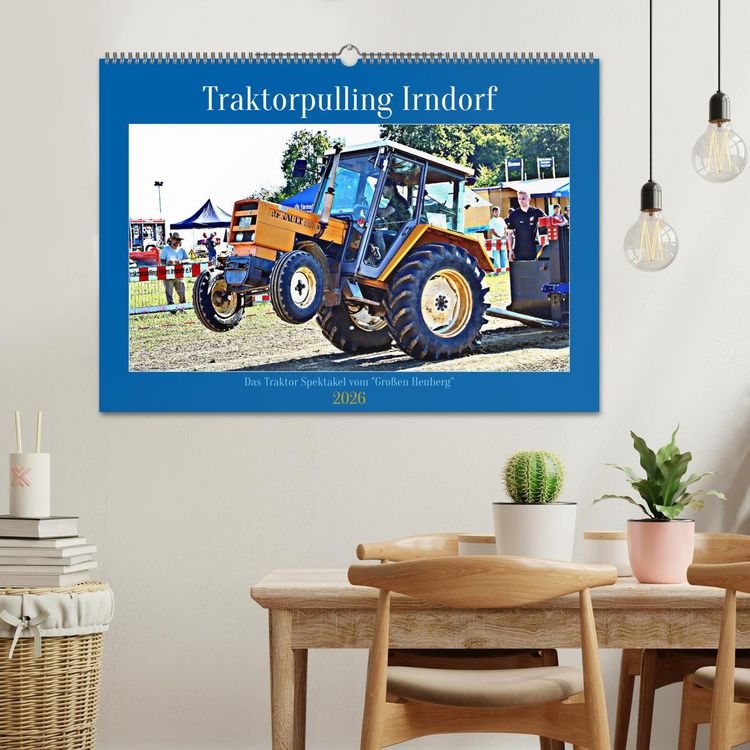Produktbild: Traktorpulling Irndorf (Wandkalender 2026 DIN A2 quer), CALVENDO Monatskalender