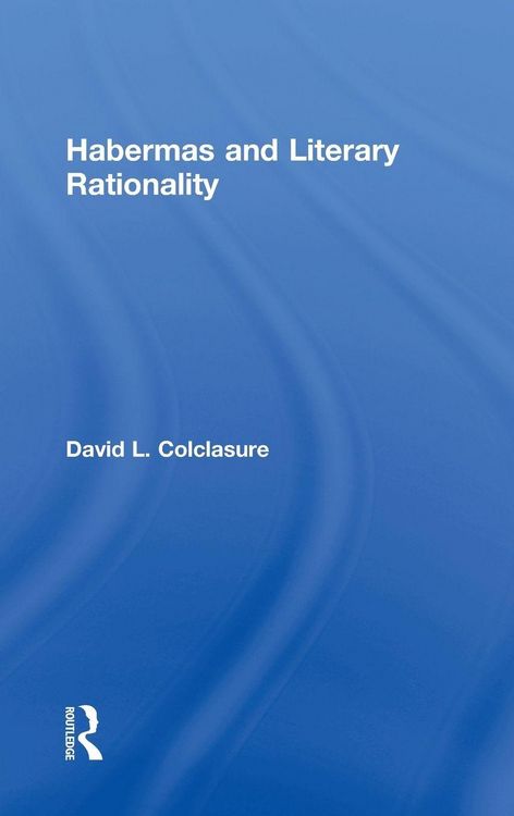 Produktbild: Habermas and Literary Rationality