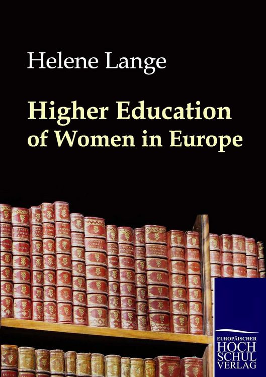 Produktbild: Higher Education of Women in Europe