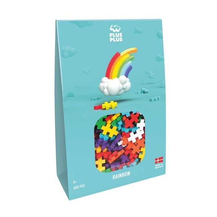 Produktbild: PLUS PLUS - 300 Kreativ Bausteine Regenbogen