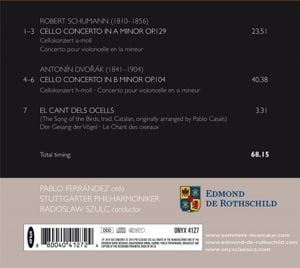 Produktbild: Cello-Konzert in a-Moll op. 129/Cello-Konzert in b