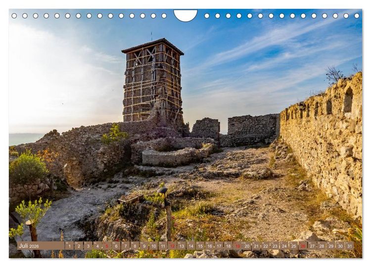 Produktbild: Durr&euml;s und Kruja &ndash; Sch&auml;tze Albaniens (Wandkalender 2026 DIN A4 quer), CALVENDO Monatskalender