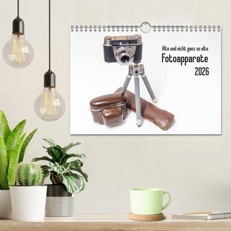 Produktbild: Alte und nicht ganz so alte Fotoapparate (Wandkalender 2026 DIN A4 quer), CALVENDO Monatskalender