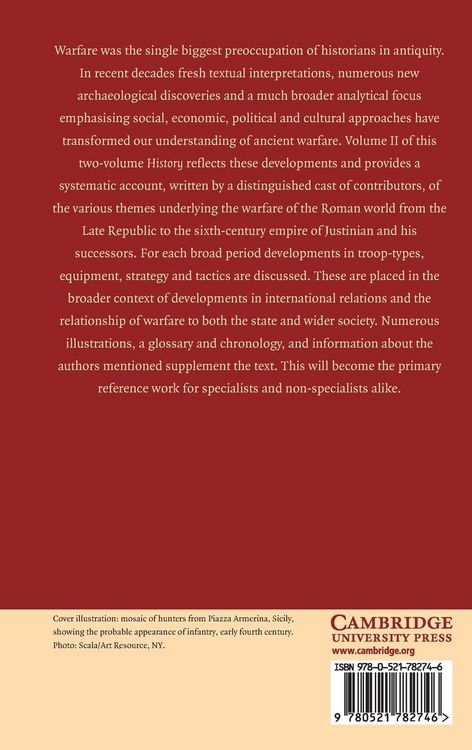 Produktbild: The Cambridge History of Greek and Roman Warfare